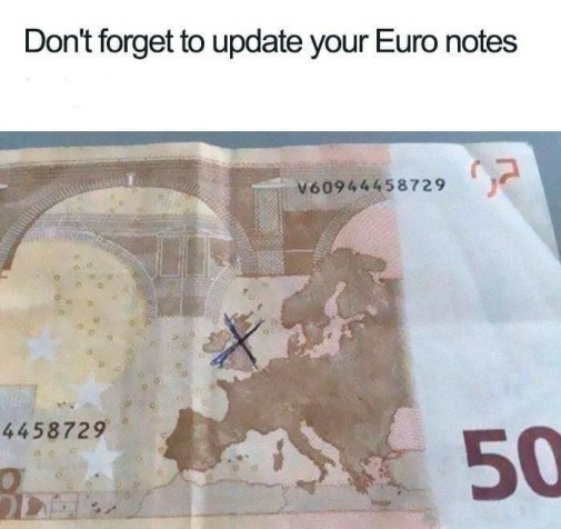 Aktualizacia EUR-o bankoviak - nutna